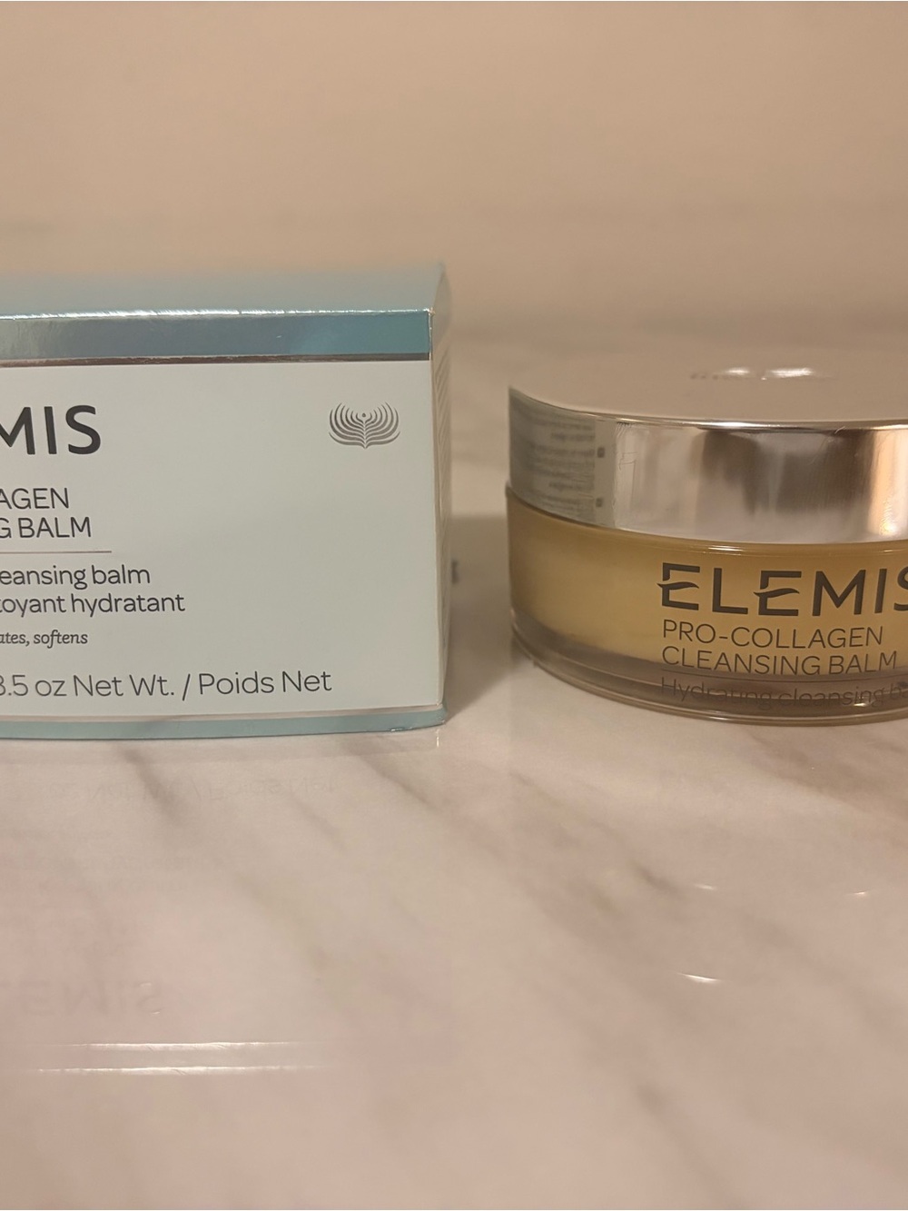 ELEMIS Pro-Collagen Cleansing Balm in Yellow and Silver